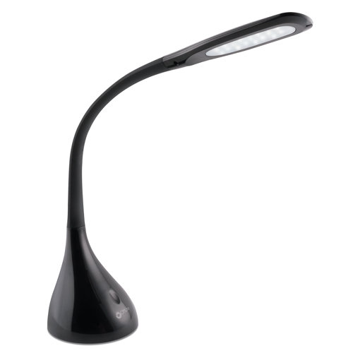 OttLite Creative Curves LED Desk Lamp with Adjustable Neck Dimmable
